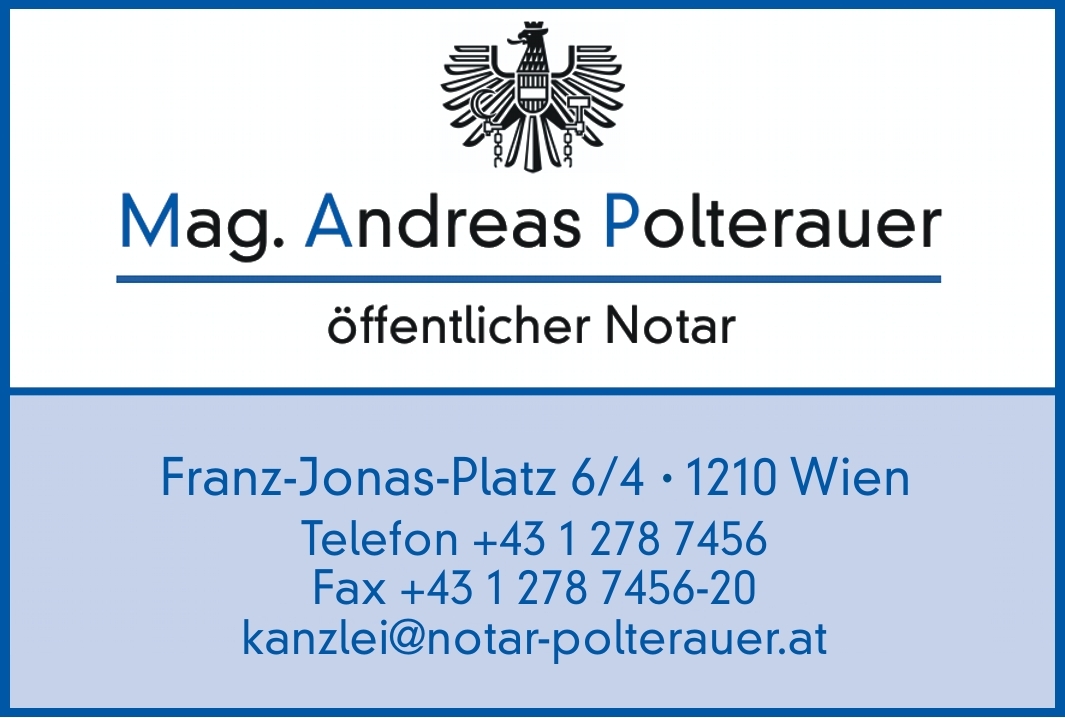 Notar Mag. Andreas Polterauer